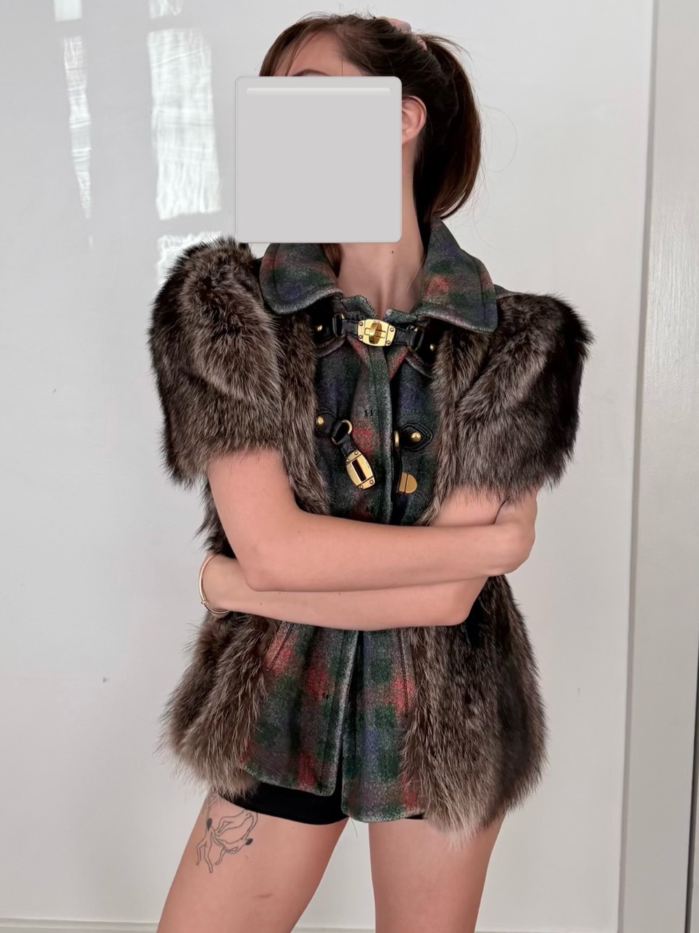 Miu Miu fur vest 2010